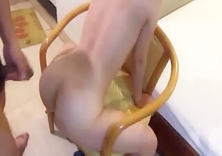 Korean Amateur Couple Bedroom POV Session